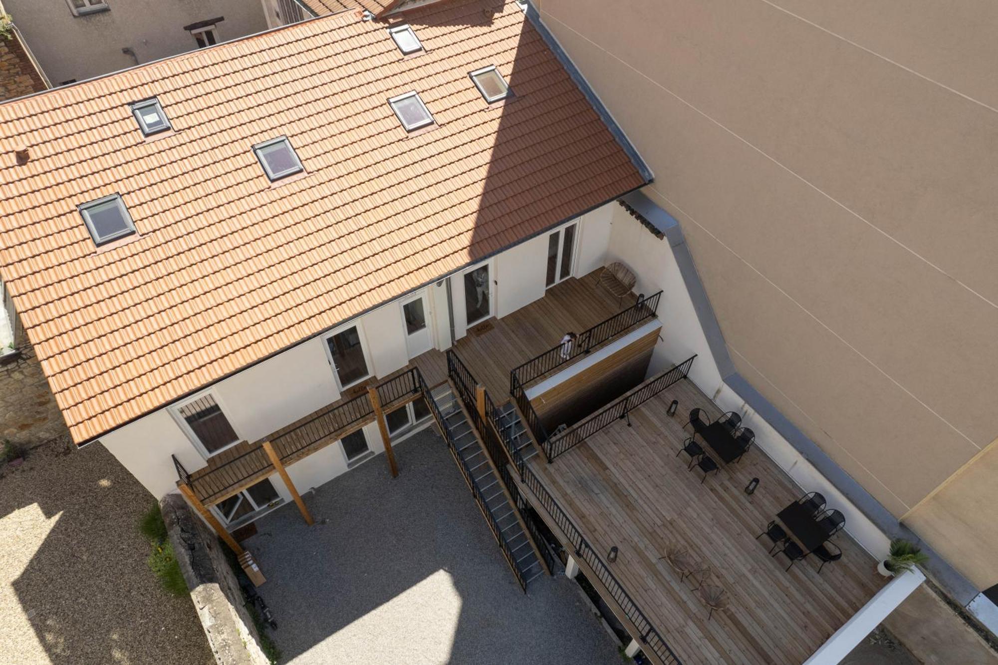 Appartement Bibemus Casa Maja - Baignoire Balneo - Parking - Terrasse à Saint-Etienne  Extérieur photo